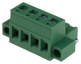 Klucz polaryzacyjny 4 -pinowe raster 5.08mm Przepust Żeński RS PRO