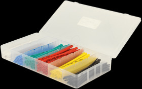 86264 Heat-shrink tubing assortment, 2:1, 10 cm, 100 pieces