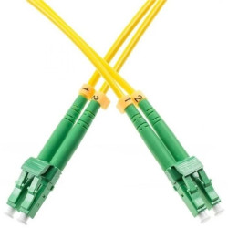 Patchcord światłowodowy FO SM LC/APC-LC/APC duplex 9/125 1m