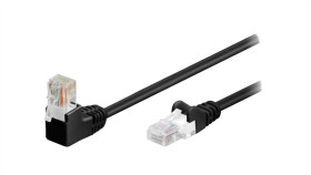 U/Utp5-90-150Bk Patch Cord U/Utp 5E Linka Cca Pvc Czarny 15M 26Awg