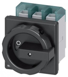 Rozłącznik główny 3P 100A 37kW AC23A 400V pokrętło czarne montaż tablicowy 4 otwory 3LD2704-0TK51