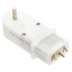 Silnik DC 120:1 - kątowy obustronny wał - Pololu 1515