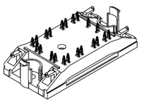 Moduł IGBT Uce 1200 V Q0BOOST Dwa kanał: N 186 W