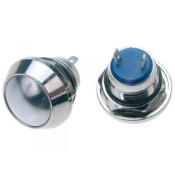 Przełącznik przycisk chwilowy PW12W fi-12mm 2A/250V wypukły