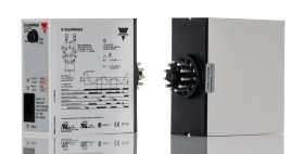 Czujnik fotoelektryczny w obudowie prostokątnej Carlo Gavazzi 2 NPN, przekaźnik LED
