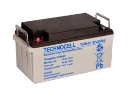 Akumulator VRLA AGM 12V 65Ah (żywotność 10-12lat) TC 65-12