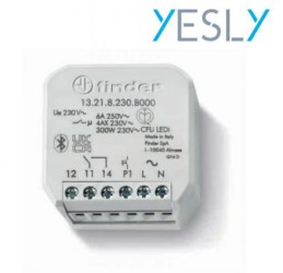 Przekaźnik wielofunkcyjny (oświetlenie, wentylacja) Bluetooth/Wi-fi Yesly 1P 16A 230V AC 13.21.8.230.B000