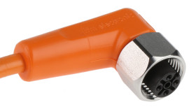 Przewód czujnik-siłownik ze złączem Złącze M12 liczba rdzeni 4 długość 5m Rodzaj A Żeńskie