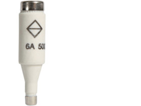 Wkładka bezpiecznikowa NDZ DI/E16 wykonanie szybkie F 6A 500VAC LNDZF06 HAGER