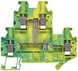 Zacisk do montażu na szynie DIN Siemens poziomy: 2 14AWGŚruba 8WH
