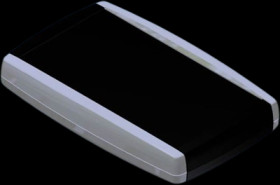 ABS enclosure, (L x W x H) 155 x 96 x 24.2 mm, black (RAL 9004), IP54, TN-12.29