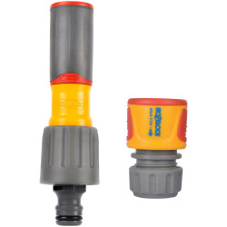 Hozelock 100-100-226 3-in-1 Nozzle &amp; AquaStop Connector