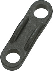 TRU COMPONENTS TC-10820736 Zabezpieczenie przed wyrwaniem WCC-160BK, (D x S x W) 23.2 x 6.6 x 4.3 mm, poliamid 6.6, 1000