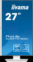 XUB2797QSU-W2 69-cm monitor, QHD, speakers, USB, pivot