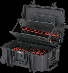 00 21 37 LE Tool case "Robust45" with telescopic handle, empty