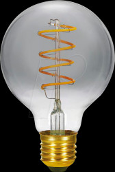 LX023980303 E27 LED lamp, 4.5 W, 150 lm, 2200 K, smoke, filament, dimmable