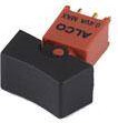 Rocker switch, black, 1 pole, On-On, changeover switch, 3 A/120 VAC, 28 VDC, unlit, unprinted, 2267087-1