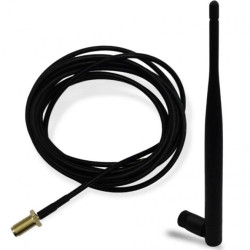 Antena do napędów wzmacniająca zasięg pilotów 433 Mhz z przewodem 2m 50 Ohm