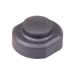 1S09-13.0 MEC Black Round Tactile Switch Cap for 3F Multimec