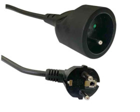 PRZEDŁUŻACZ 3 GNIAZDA 3.0m + 0 + PRZEłACZNIK 16A