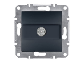 ASFORA Gniazdo antenowe TV końcowe (1dB) antracyt EPH3200171 SCHNEIDER ELECTRIC