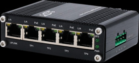 EX-62020POE Switch, 5-port, Gigabit Ethernet, PoE