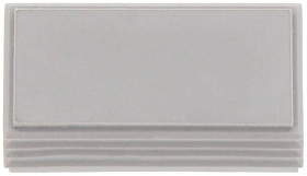 CONTA-CLIP KDS-DE-FB1/A GR Element uszczelniający termoplastyczny elastomer szary 1 szt.