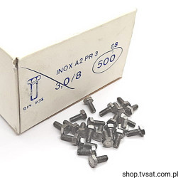 933-2-3-8 M3X8/DIN933 ISO4017 SCREW INTERINOX