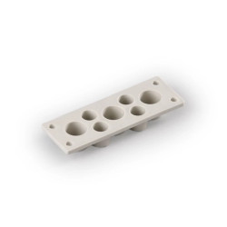 Membrana TPE dla 3 kabli śr.21 mm+4xśr.15 mm, wielk. 1 135x47 F1155