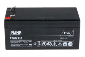 Uszczelniony akumulator kwasowo-ołowiow 3.4Ah Fiamm 134 x 67 x 67mm 12V