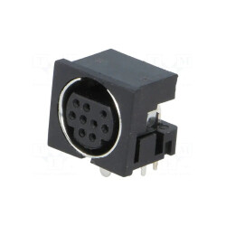 Gniazdo mini-DIN 9p kątowe 90st. do Creative / MDC-209
