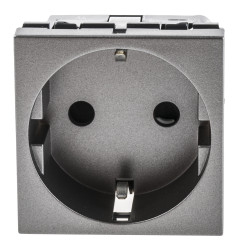 Gniazdo wtykowe Typ F - niemieckie Schuko Montaż wpuszczany Legrand 16A Zacisk śrubowy