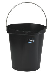 Hygiene Bucket 12 litre Black