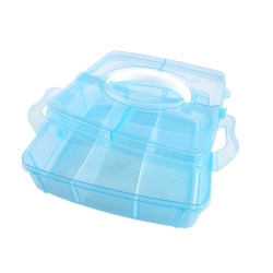 Organizer 6 przegródek 15.5x15.5x5.2cm OR79