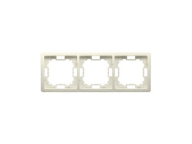 SIMON BASIC Ramka 3 potrójna uniwersalna beż BMR3/12 KONTAKT SIMON