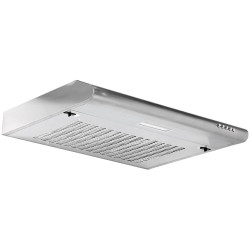 Baridi DH108 Visor Cooker Hood Extractor Fan 60cm - Stainless Steel