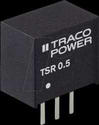 TSR 0.5-2433 DC/DC converter TSR, 3,3 V, 500 mA, SIP