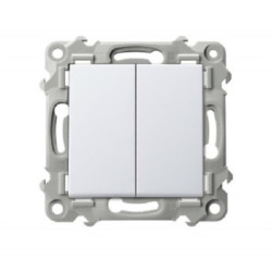 SZAFIR biały ŁP-2Z/m/00 Łącznik podwójny OSPEL