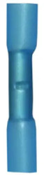 Butt connector with heat shrink insulation, 1.5-2.5 mm², AWG 16 to 14, blue, 36 mm, 3736H