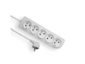 Przedłużacz mieszkaniowy 5 gniazd z uziemieniem 10m PSN-5010 ELGOTECH