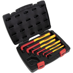 Sealey AK7177 Hex Key Set 6pc Extra-Long VDE