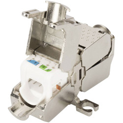 Digitus DN-93909 Network Adapter CAT 6A Silver Steel Quick Connect RJ45