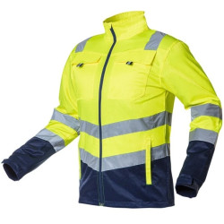 Bluza robocza ostrzegawcza 40 poliester 60 bawełna 260gsm rozmiar M 81-742-M