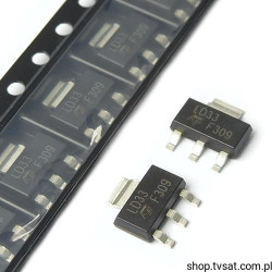 LD1117S33TR LDO Reg. 3.3V 0.8A SMD-SOT223 STM