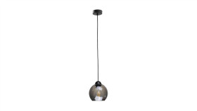 Lampa Wisząca Nowoczesna 1Xe27 Yuno Black