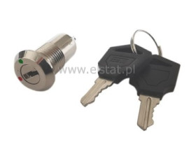 Przeł. stacyjka kluczyk stabilny 25mm