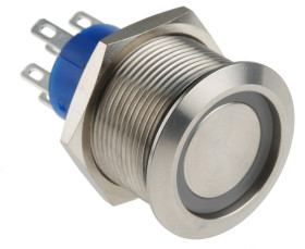 Nasadka przełącznika DPDT średnica wycięcia 22.2mm, montaż panelowy RS PRO