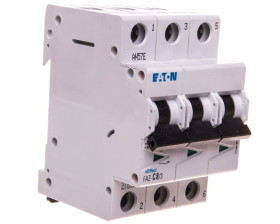Wyłącznik nadprądowy 3P C 8A 15kA AC FAZ C8/3 278868