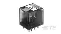 Przekaźnik interfejsowy elektromechaniczny 125V dc TE Connectivity 4PDT 6A Montaż na panelu bieguny 4
