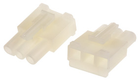 Obudowa złącza 3-pinowe -rzędowe raster: 6.7mm Molex Żeński Montaż na kablu STANDARD .093" Zaciski zagniatane 1189,